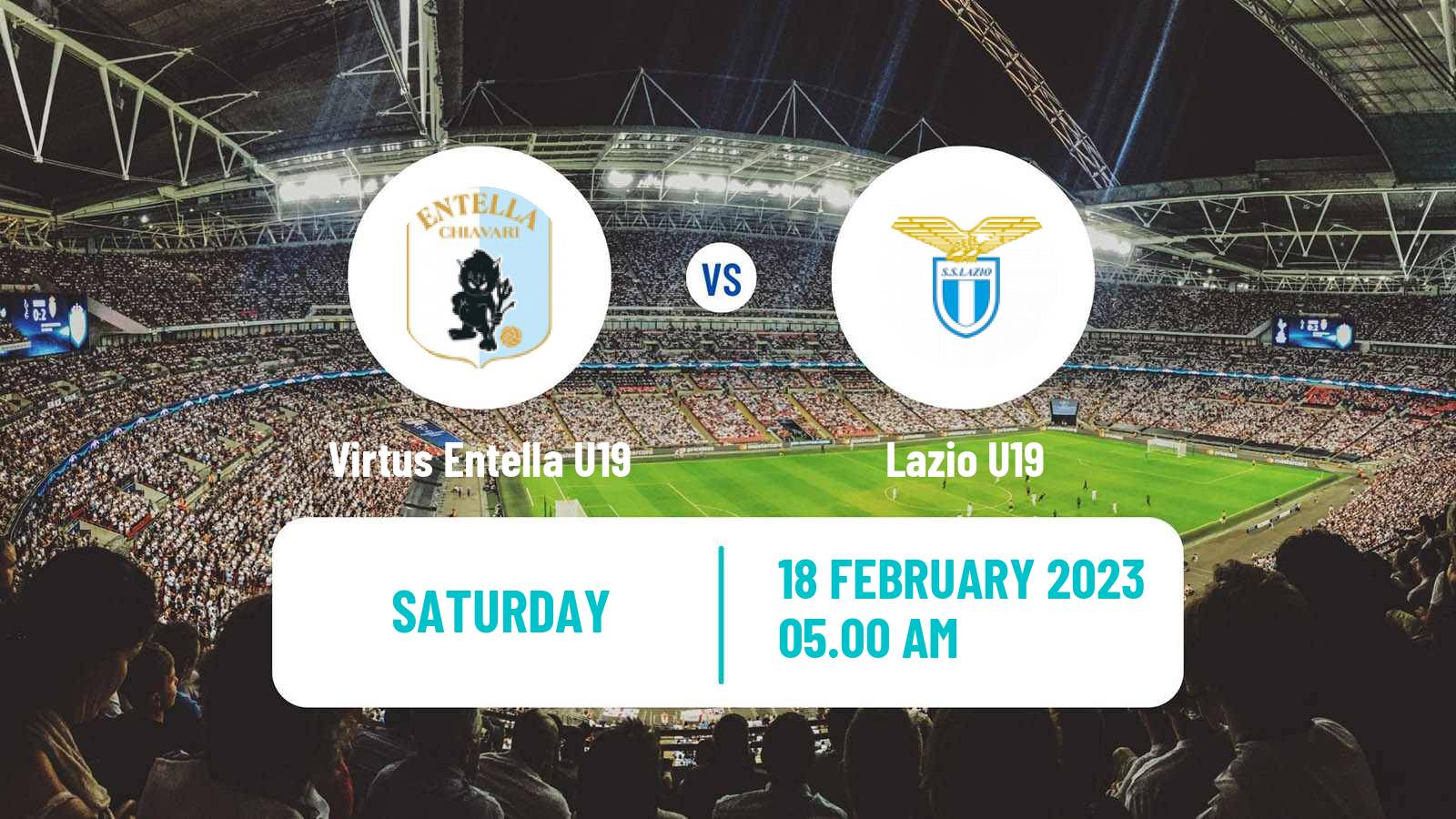 Soccer Italian Primavera 2 Virtus Entella U19 - Lazio U19