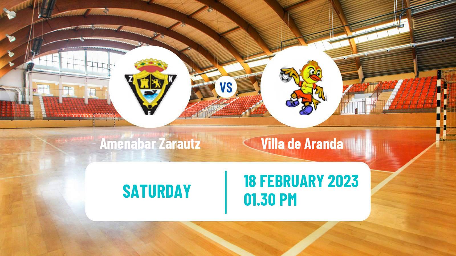 Handball Spanish Division de Honor Plata Handball Amenabar Zarautz - Villa de Aranda