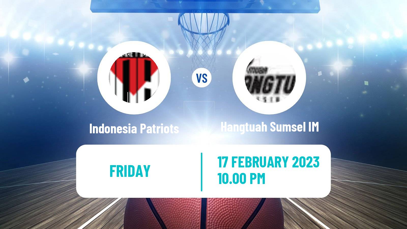 Basketball Indonesian IBL Indonesia Patriots - Hangtuah Sumsel IM