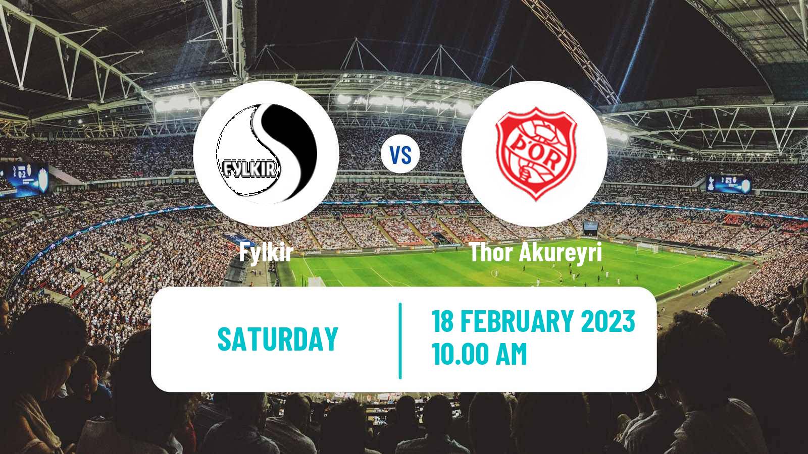 Soccer Icelandic League Cup Fylkir - Thor Akureyri