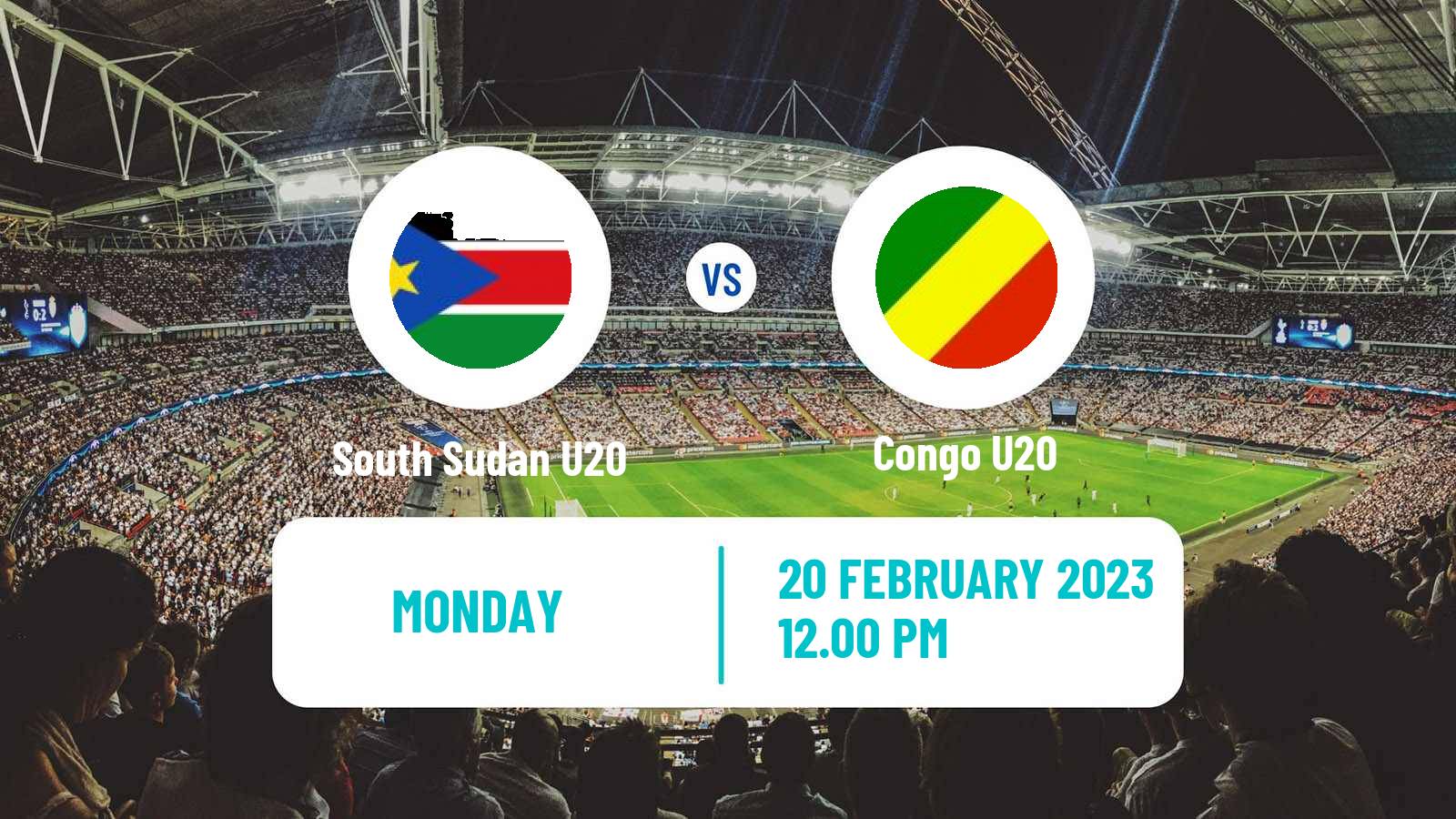 Soccer Africa Cup of Nations U20 South Sudan U20 - Congo U20