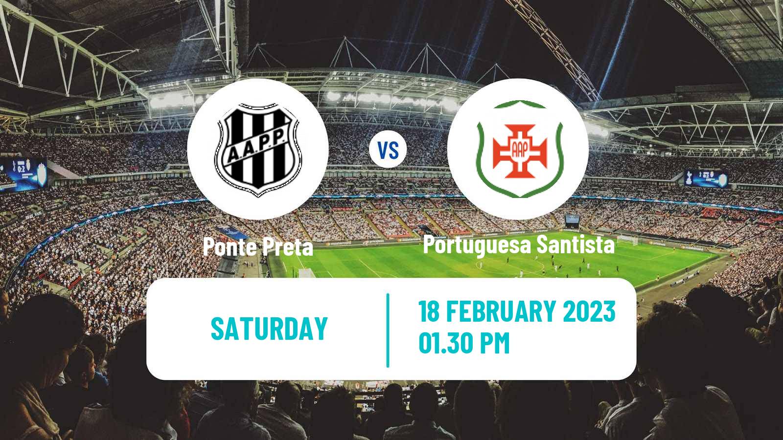 Soccer Brazilian Campeonato Paulista A2 Ponte Preta - Portuguesa Santista