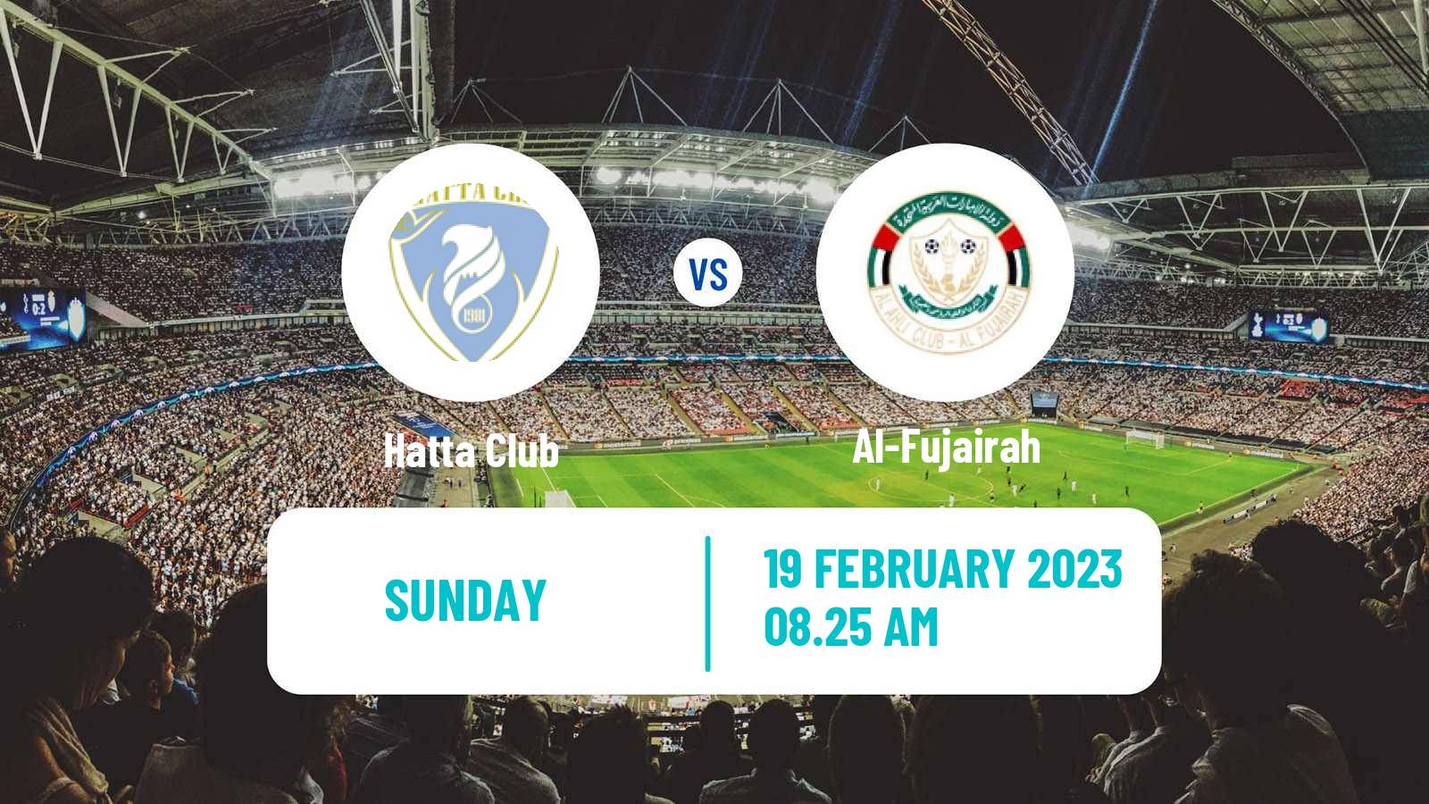 Soccer UAE Division 1 Hatta - Al-Fujairah