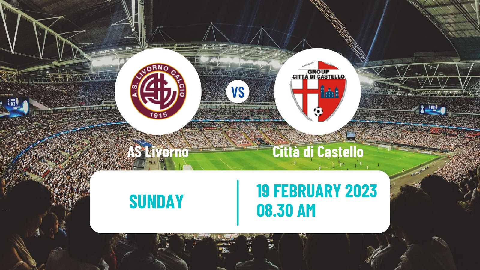 Soccer Italian Serie D - Group E Livorno - Città di Castello