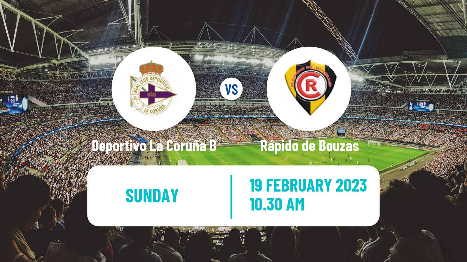 Soccer Spanish Tercera RFEF - Group 1 Deportivo La Coruña B - Rápido de Bouzas