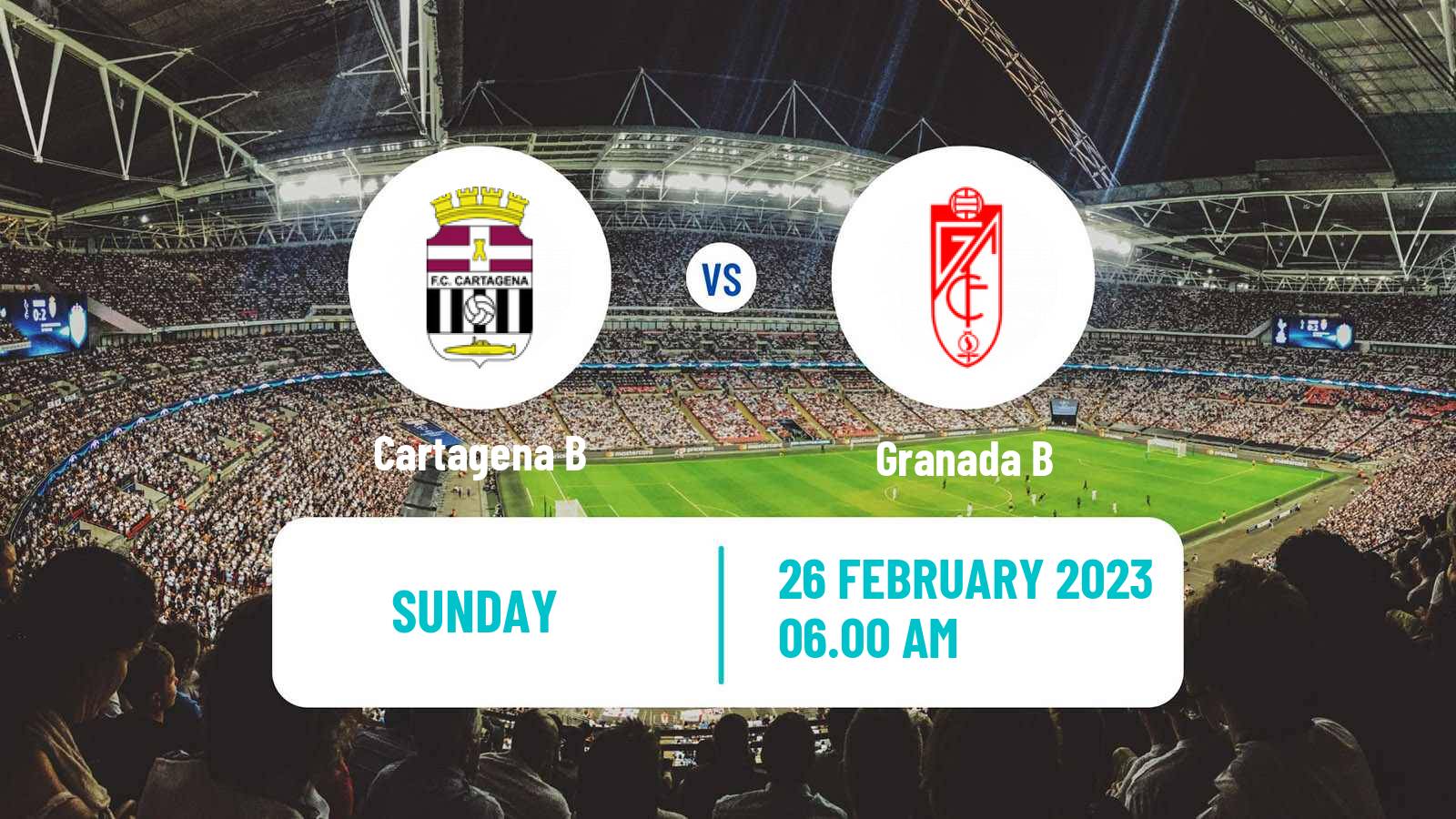 Soccer Spanish Segunda RFEF - Group 4 Cartagena B - Granada B