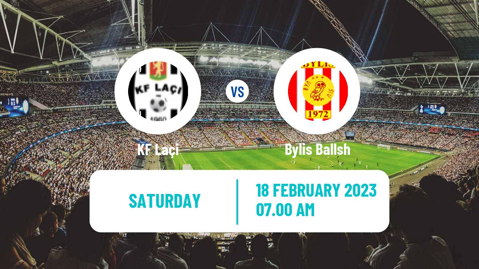 Soccer Albanian Super League Laçi - Bylis Ballsh