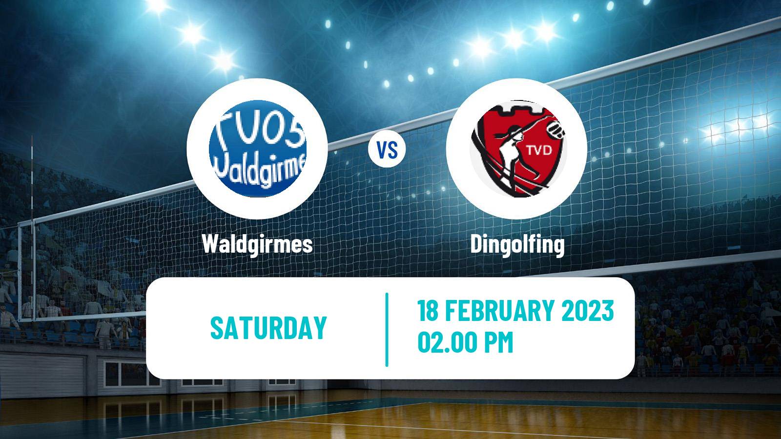 Volleyball German 2 Bundesliga South Volleyball Women Waldgirmes - Dingolfing