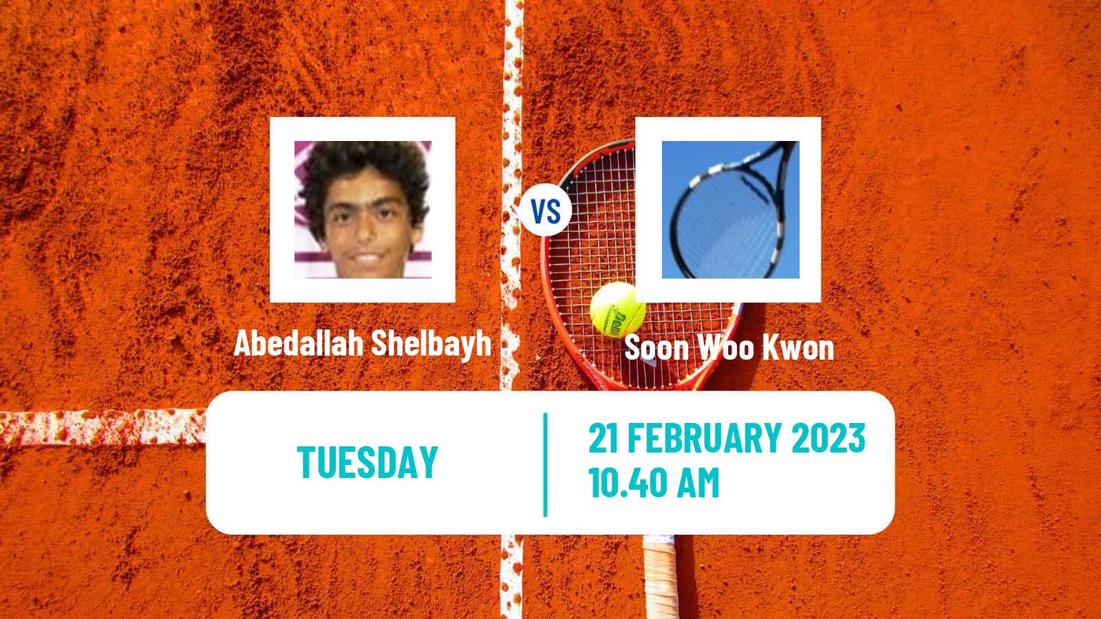 Tennis ATP Doha Abedallah Shelbayh - Soon Woo Kwon