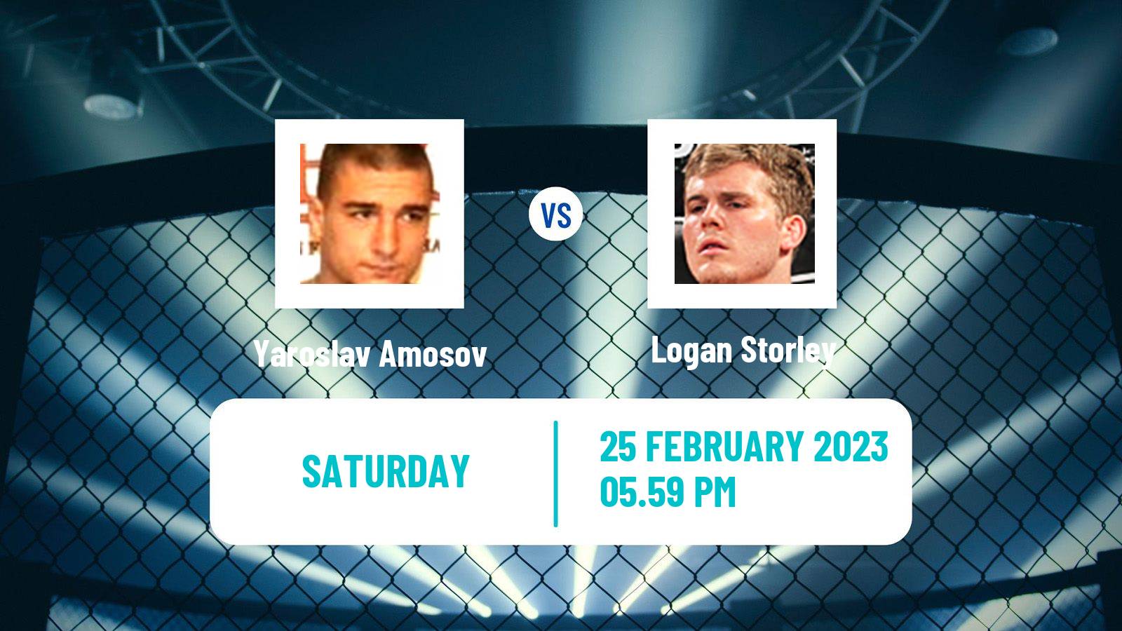 MMA MMA Yaroslav Amosov - Logan Storley