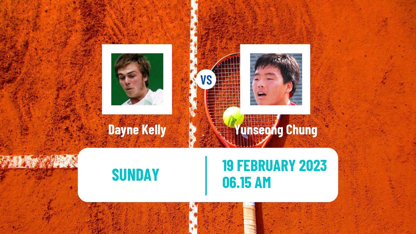 Tennis ATP Challenger Dayne Kelly - Yunseong Chung