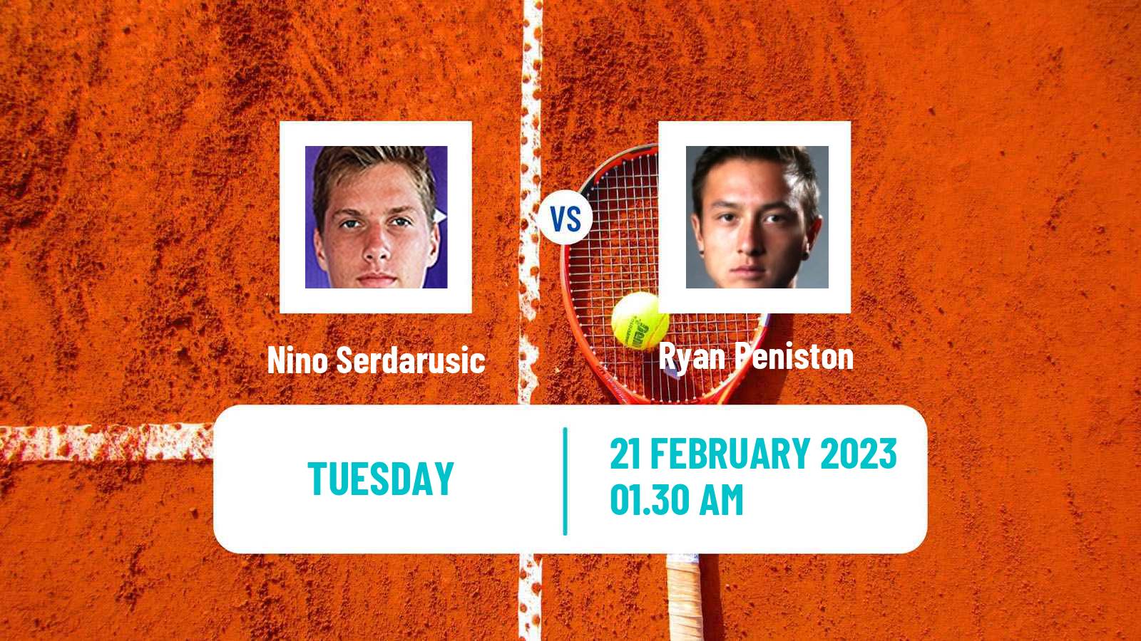 Tennis ATP Challenger Nino Serdarusic - Ryan Peniston