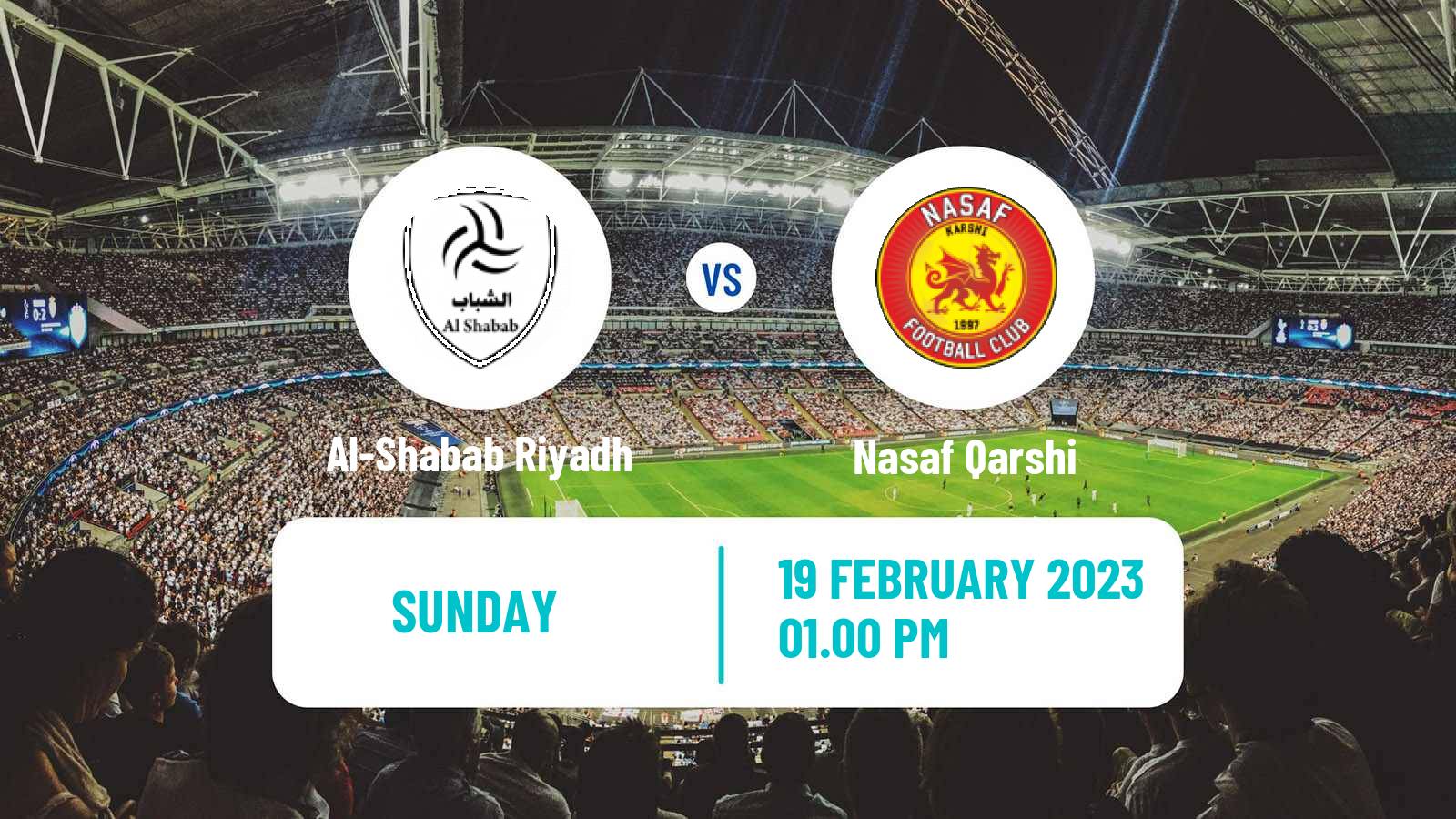 Soccer AFC Champions League Al-Shabab Riyadh - Nasaf Qarshi