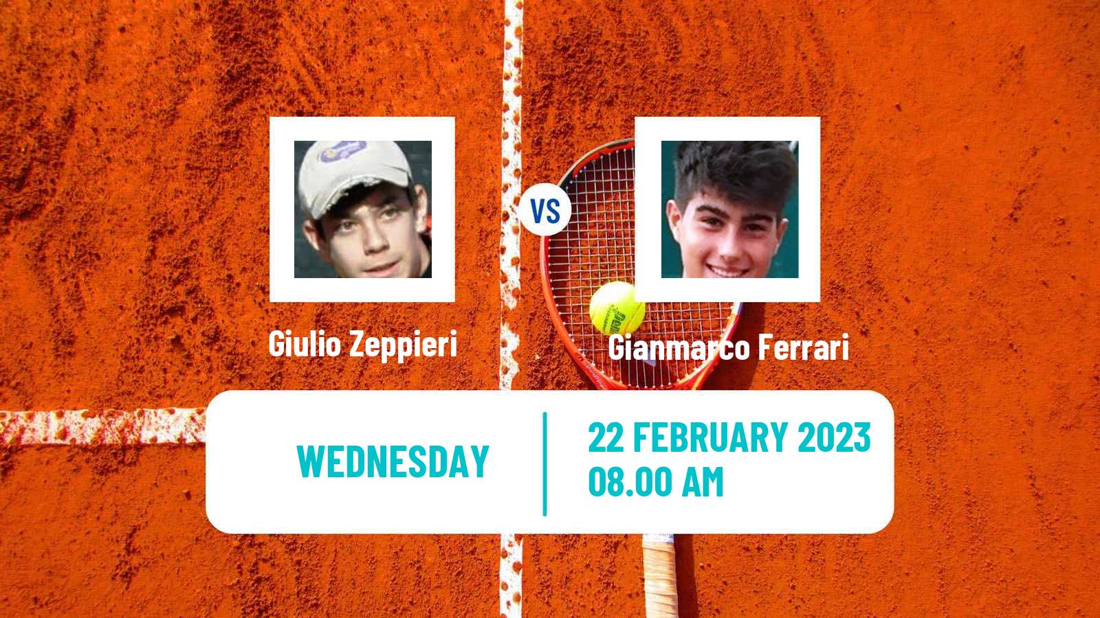 Tennis ATP Challenger Giulio Zeppieri - Gianmarco Ferrari