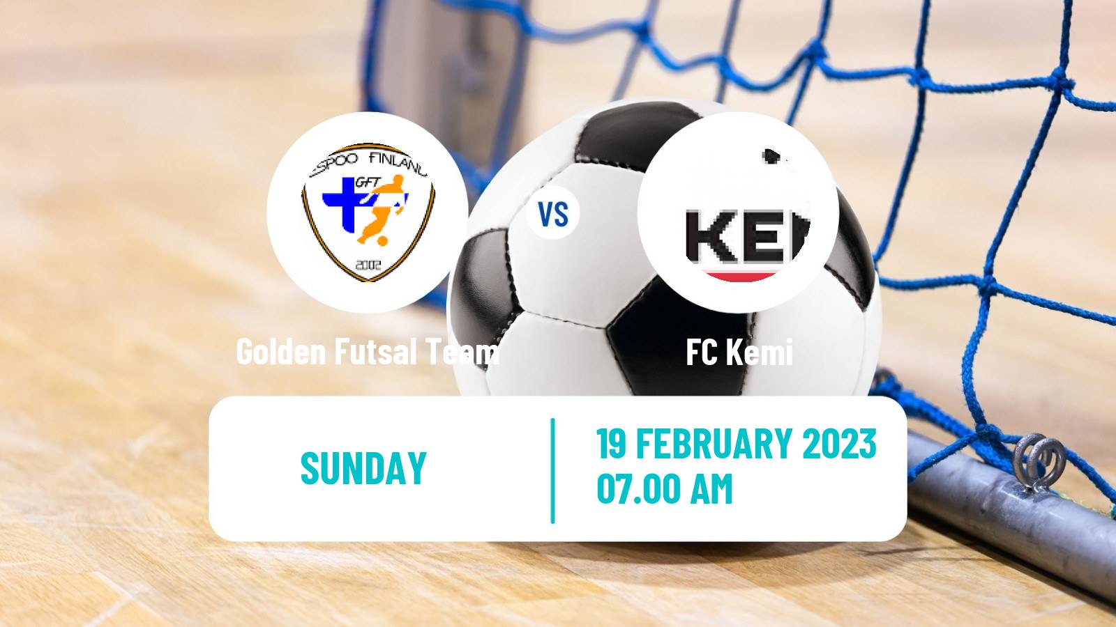 Futsal Finnish Liiga Futsal Golden Futsal Team - Kemi