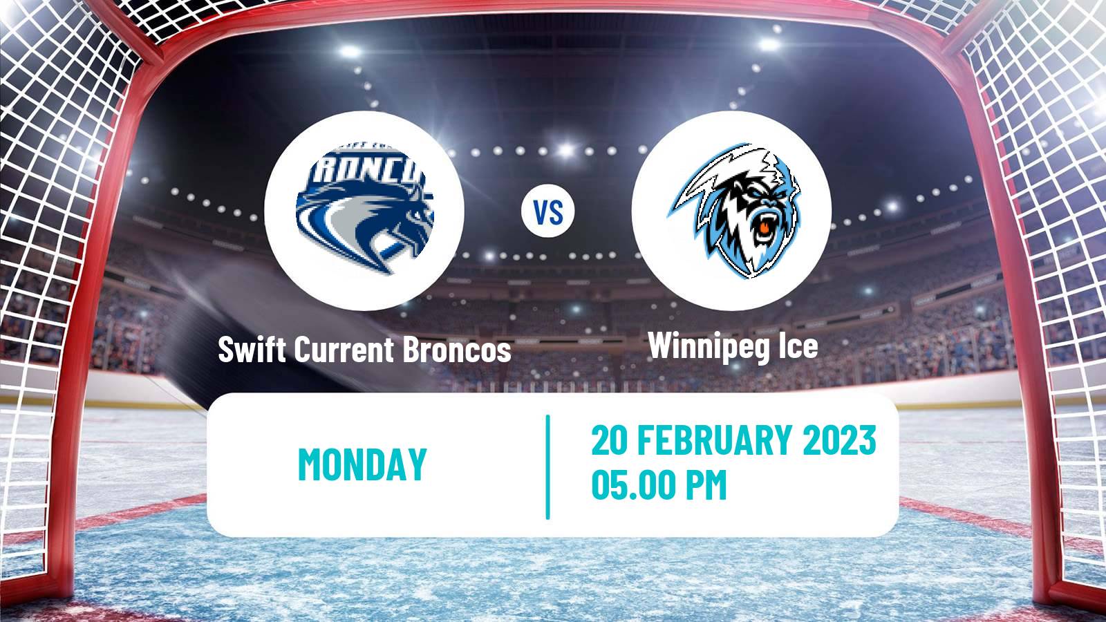 Hockey WHL Swift Current Broncos - Winnipeg Ice