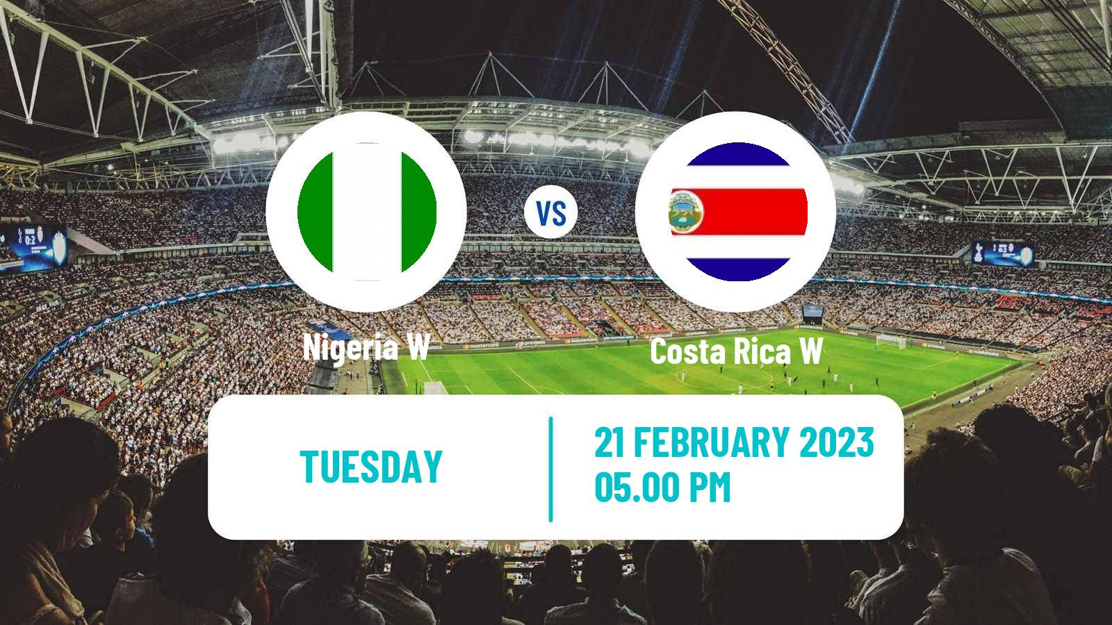 Soccer Friendly International Women Nigeria W - Costa Rica W