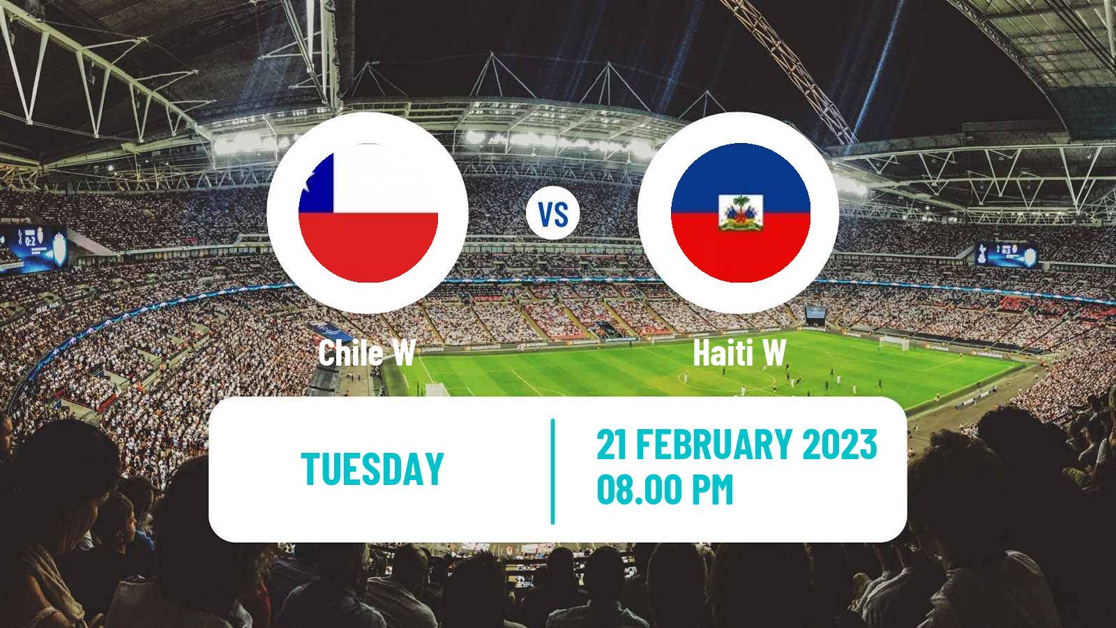 Soccer FIFA World Cup Women Chile W - Haiti W