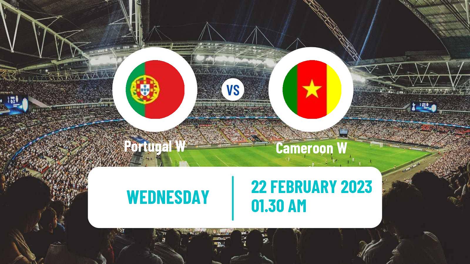 Soccer FIFA World Cup Women Portugal W - Cameroon W