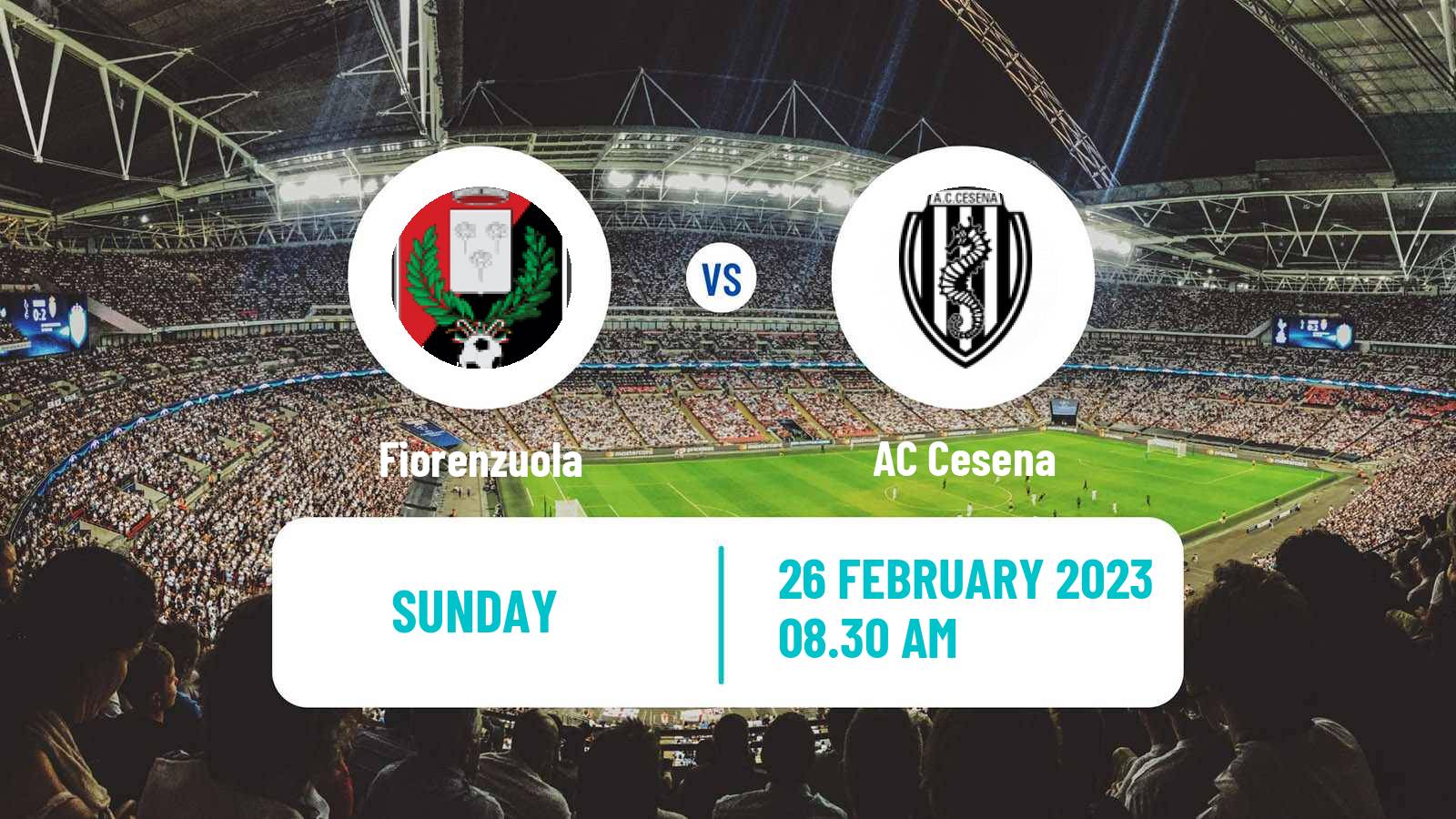 Soccer Italian Serie C Group B Fiorenzuola - Cesena