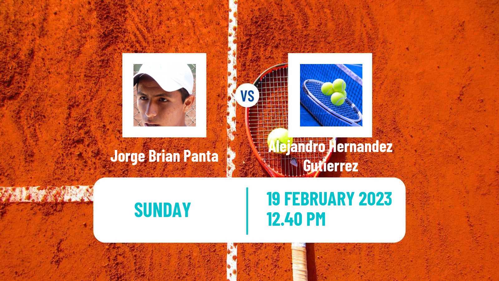 Tennis ATP Challenger Jorge Brian Panta - Alejandro Hernandez Gutierrez