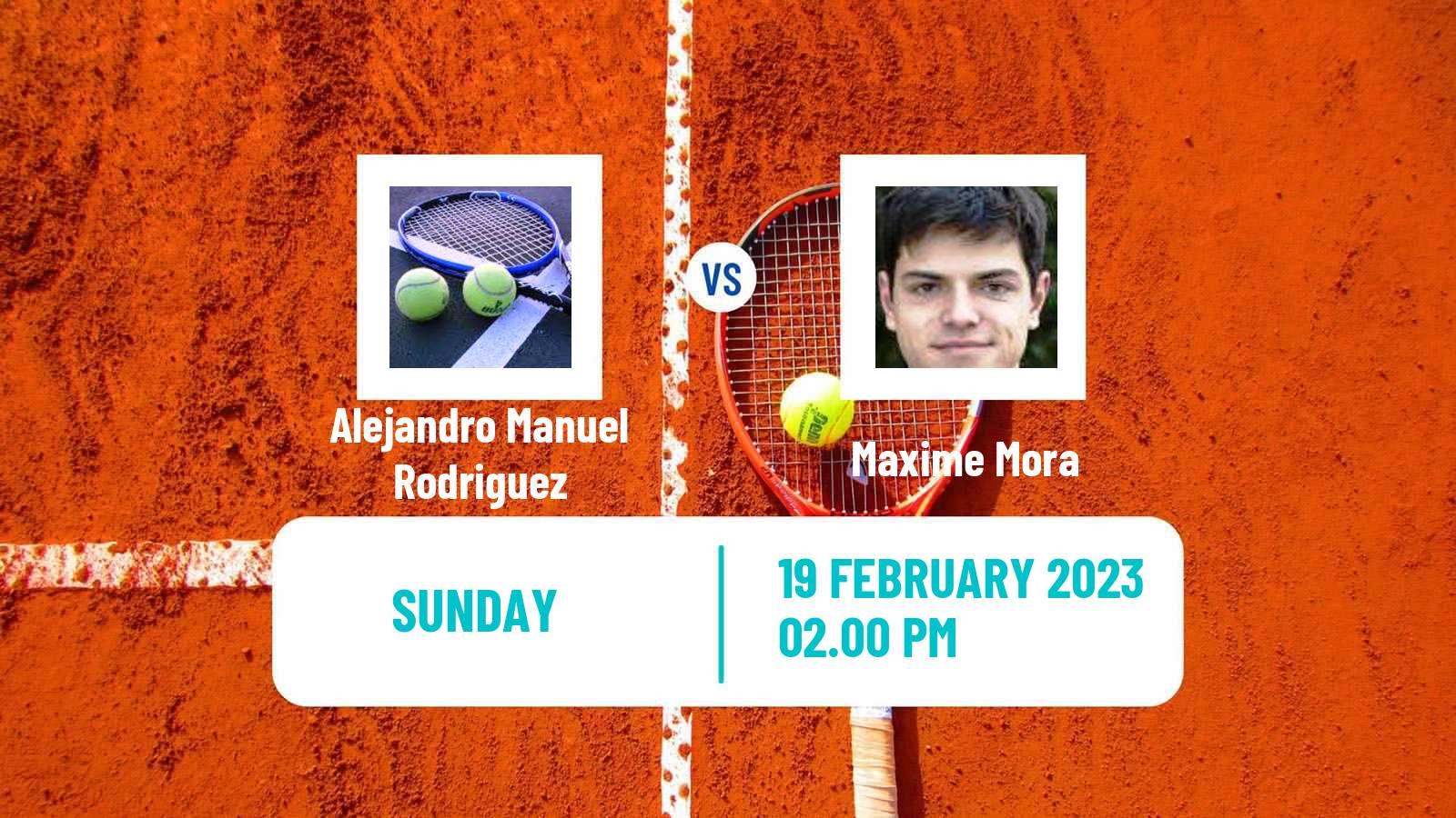 Tennis ATP Challenger Alejandro Manuel Rodriguez - Maxime Mora