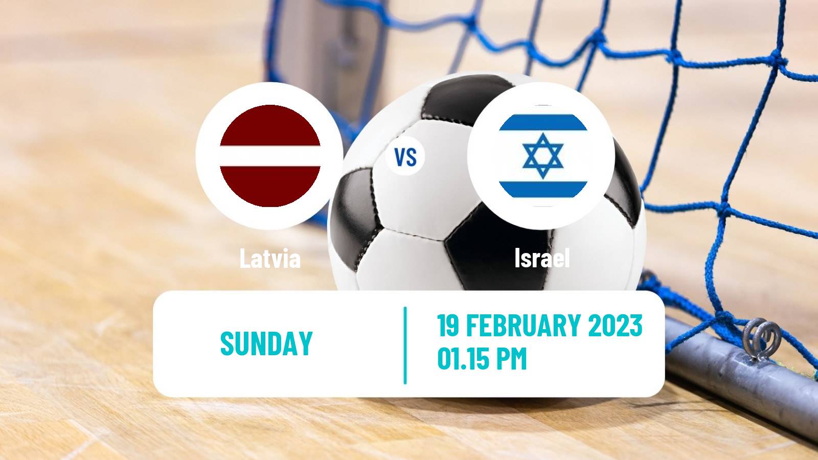 Futsal Friendly International Futsal Latvia - Israel