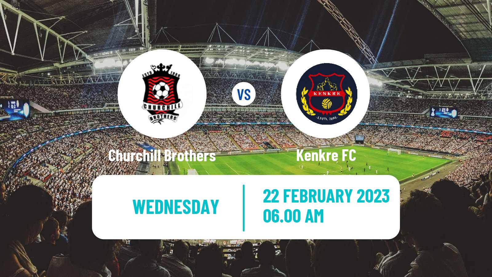 Soccer Indian I-League Churchill Brothers - Kenkre