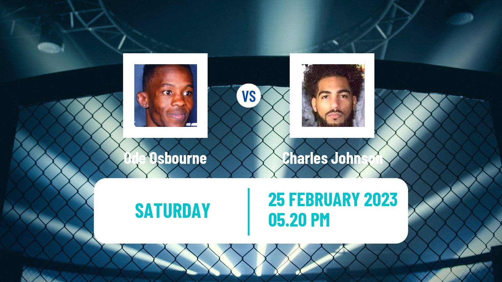 MMA MMA Ode Osbourne - Charles Johnson