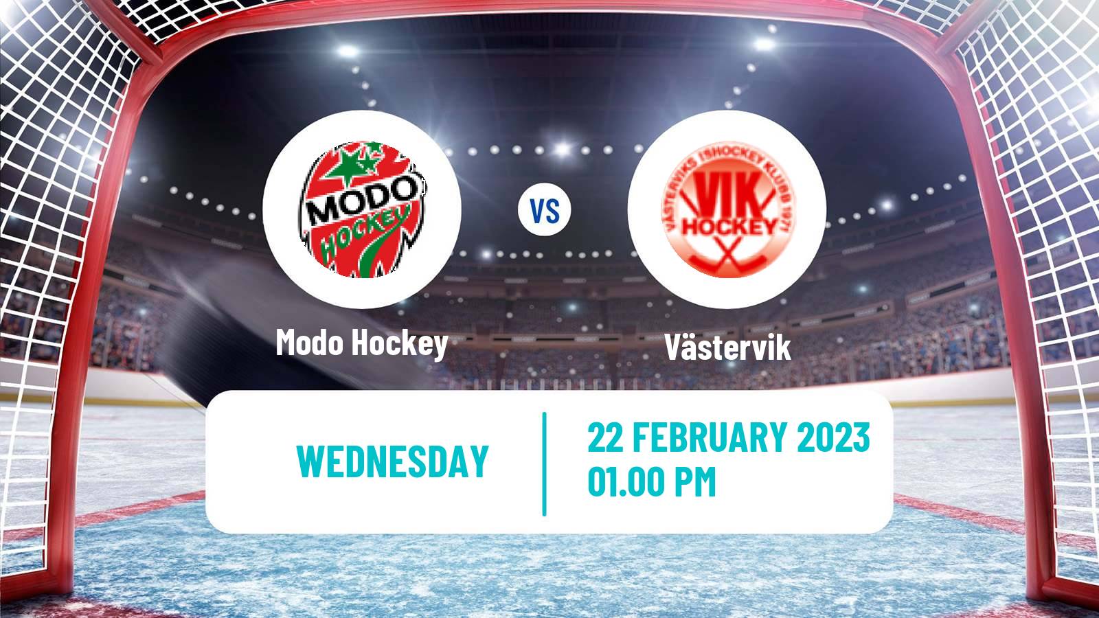 Hockey Swedish Hockey Allsvenskan Modo - Västervik