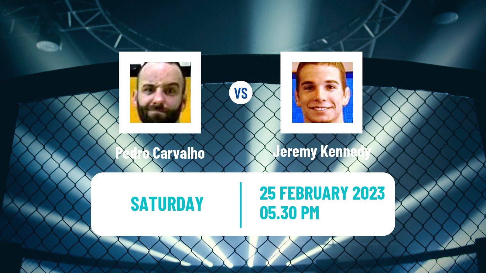 MMA MMA Pedro Carvalho - Jeremy Kennedy