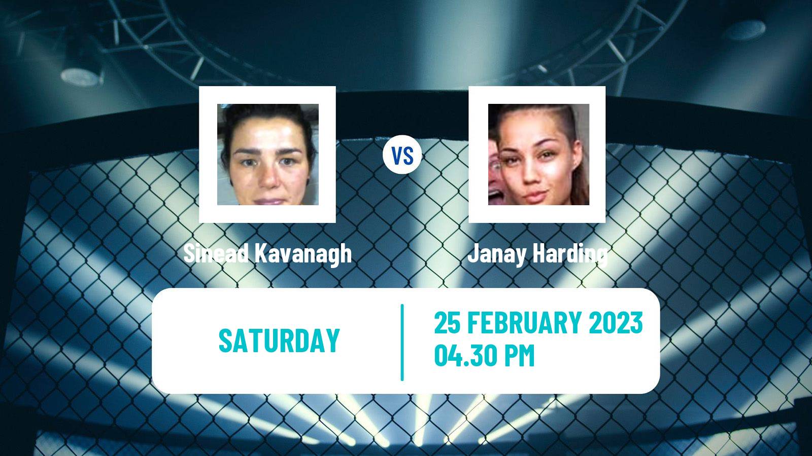 MMA MMA Sinead Kavanagh - Janay Harding