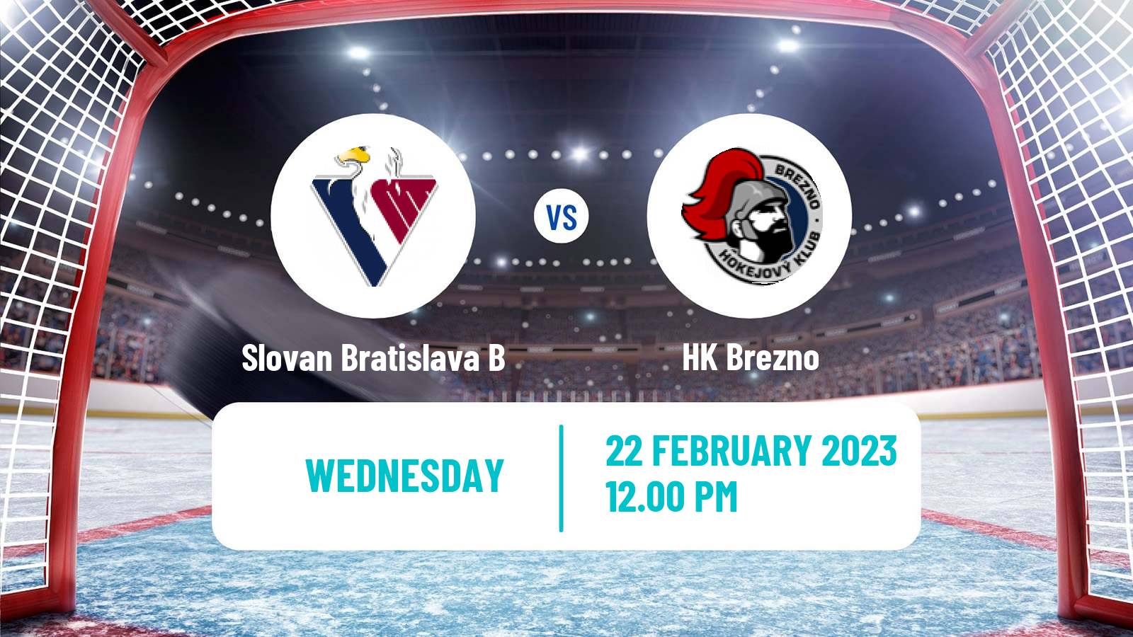 Hockey Slovak 1 Liga Hockey Slovan Bratislava B - Brezno
