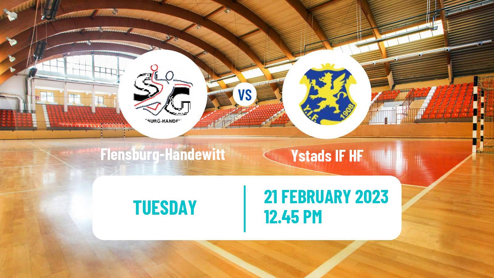 Handball EHF European League Flensburg-Handewitt - Ystads IF