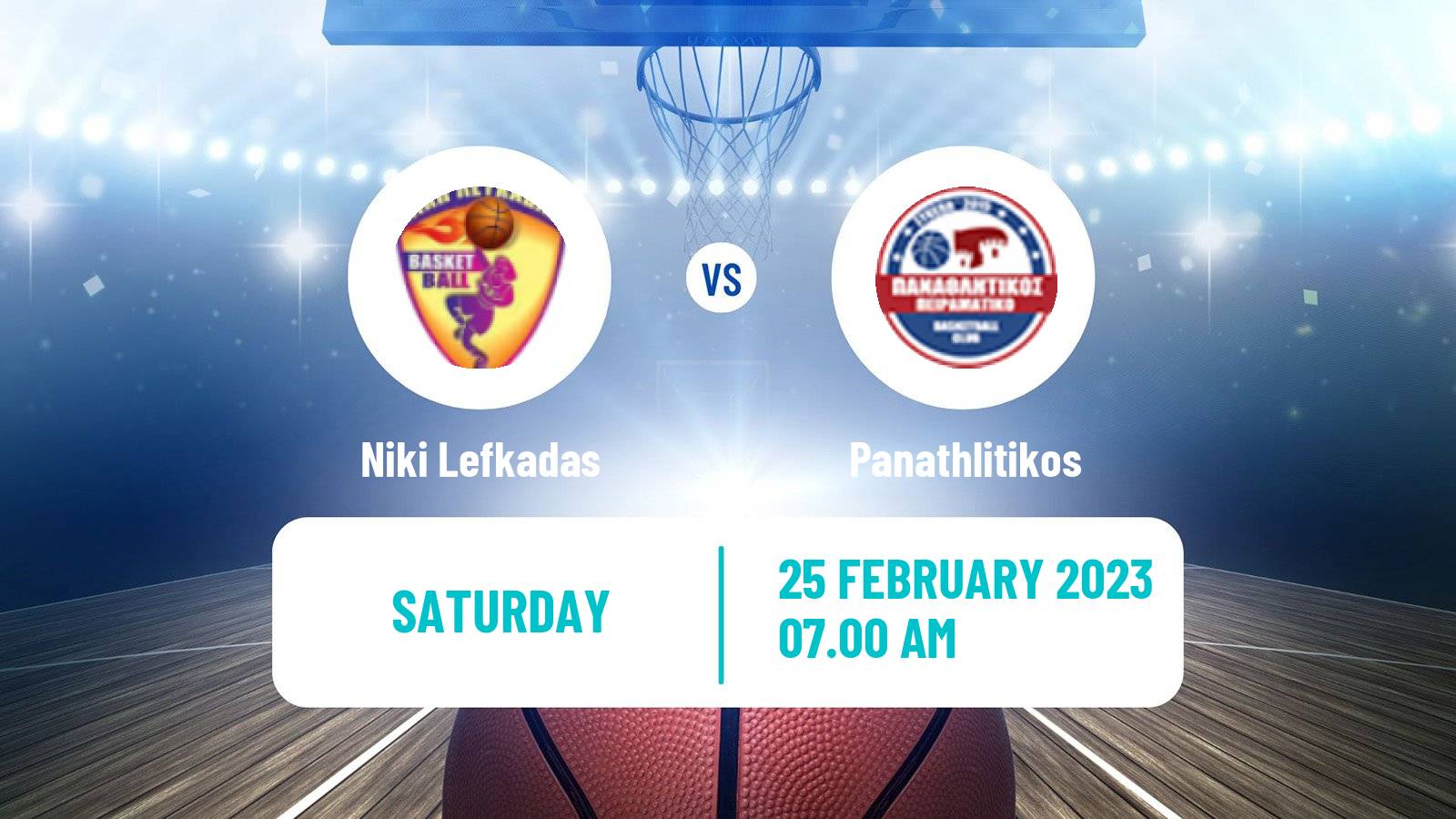 Basketball Greek Basket League A1 Women Niki Lefkadas - Panathlitikos