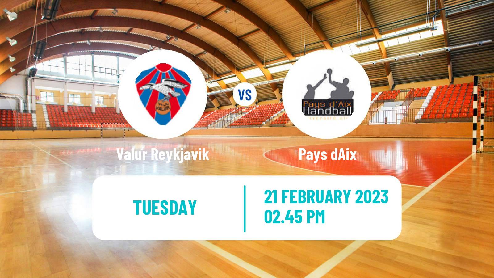 Handball EHF European League Valur Reykjavik - Pays dAix