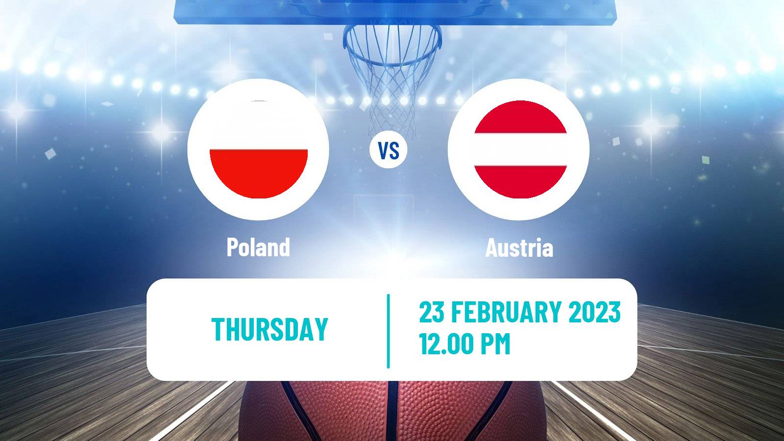 Basketball EuroBasket Poland - Austria