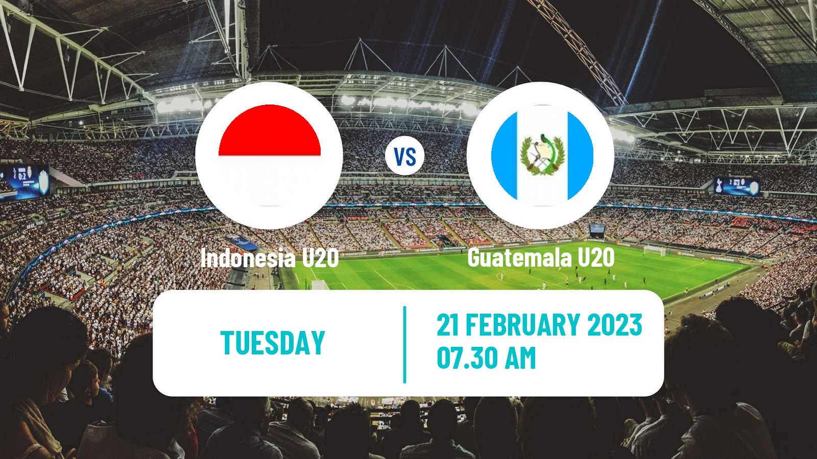 Soccer Friendly Indonesia U20 - Guatemala U20