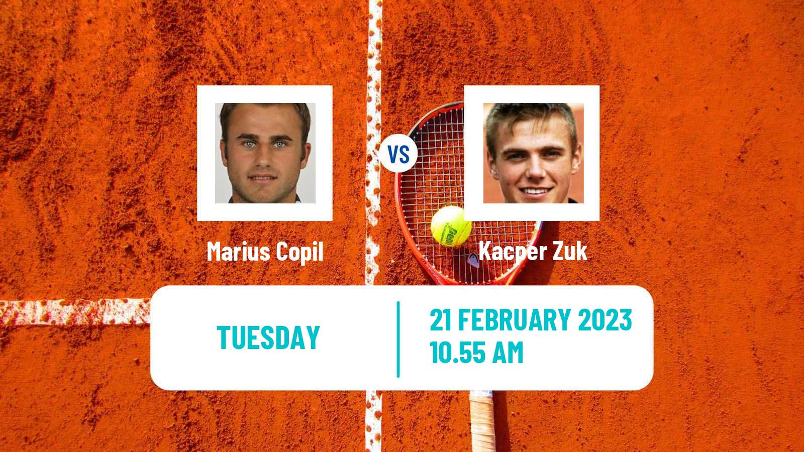Tennis ATP Challenger Marius Copil - Kacper Zuk