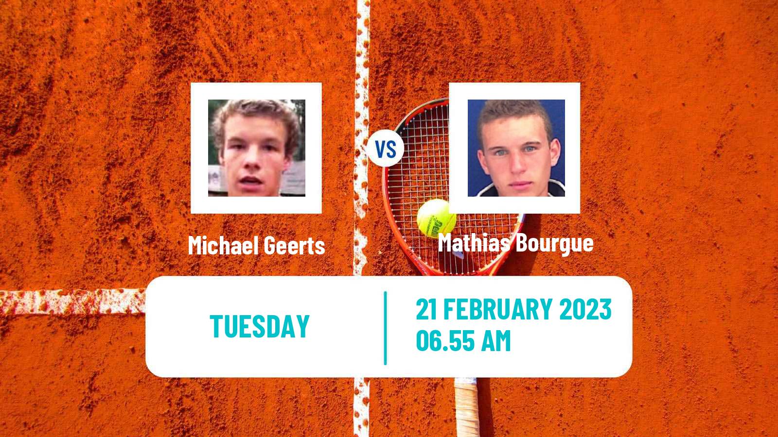 Tennis ATP Challenger Michael Geerts - Mathias Bourgue
