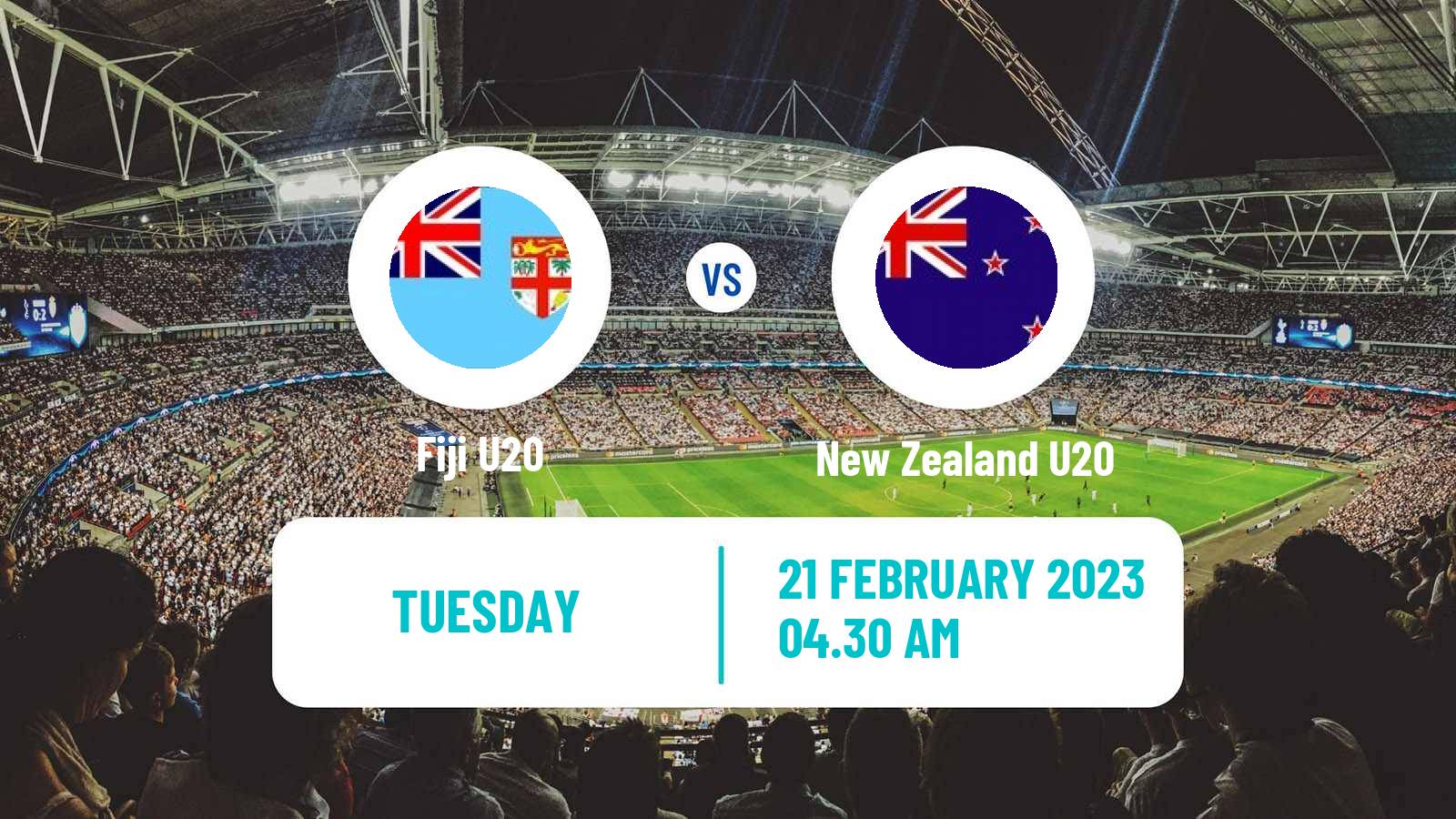 Soccer Friendly Fiji U20 - New Zealand U20
