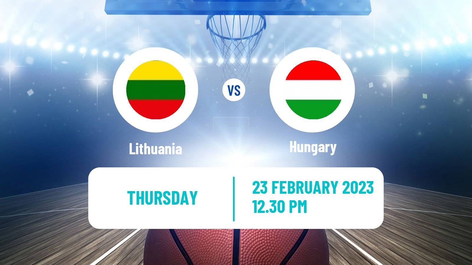Basketball World Championship Basketball Lithuania - Hungary