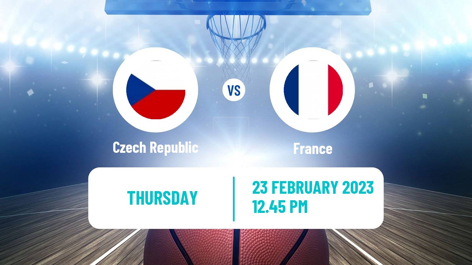 Basketball World Championship Basketball Czech Republic - France