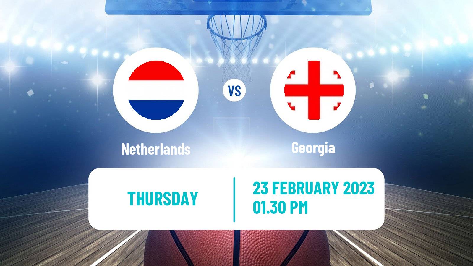 Basketball World Championship Basketball Netherlands - Georgia