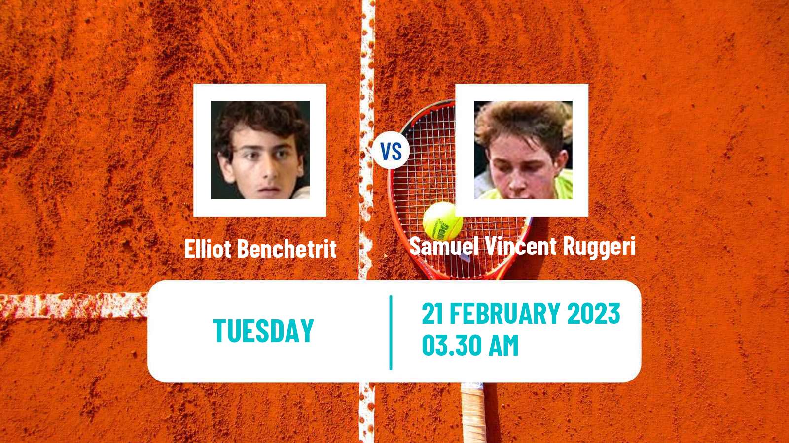 Tennis ITF Tournaments Elliot Benchetrit - Samuel Vincent Ruggeri