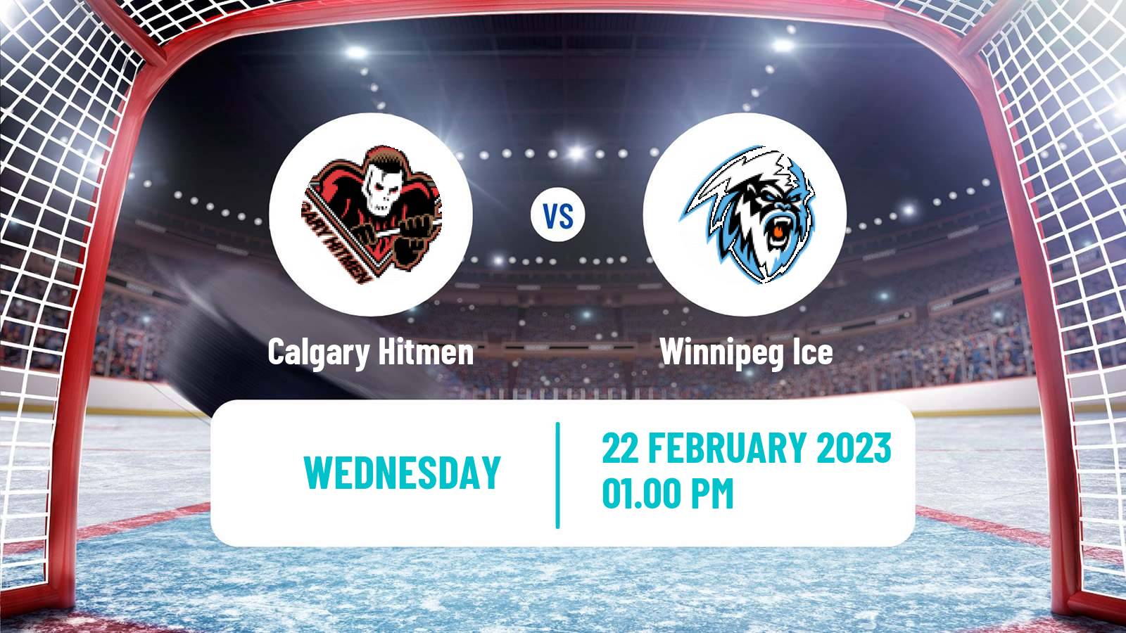 Hockey WHL Calgary Hitmen - Winnipeg Ice