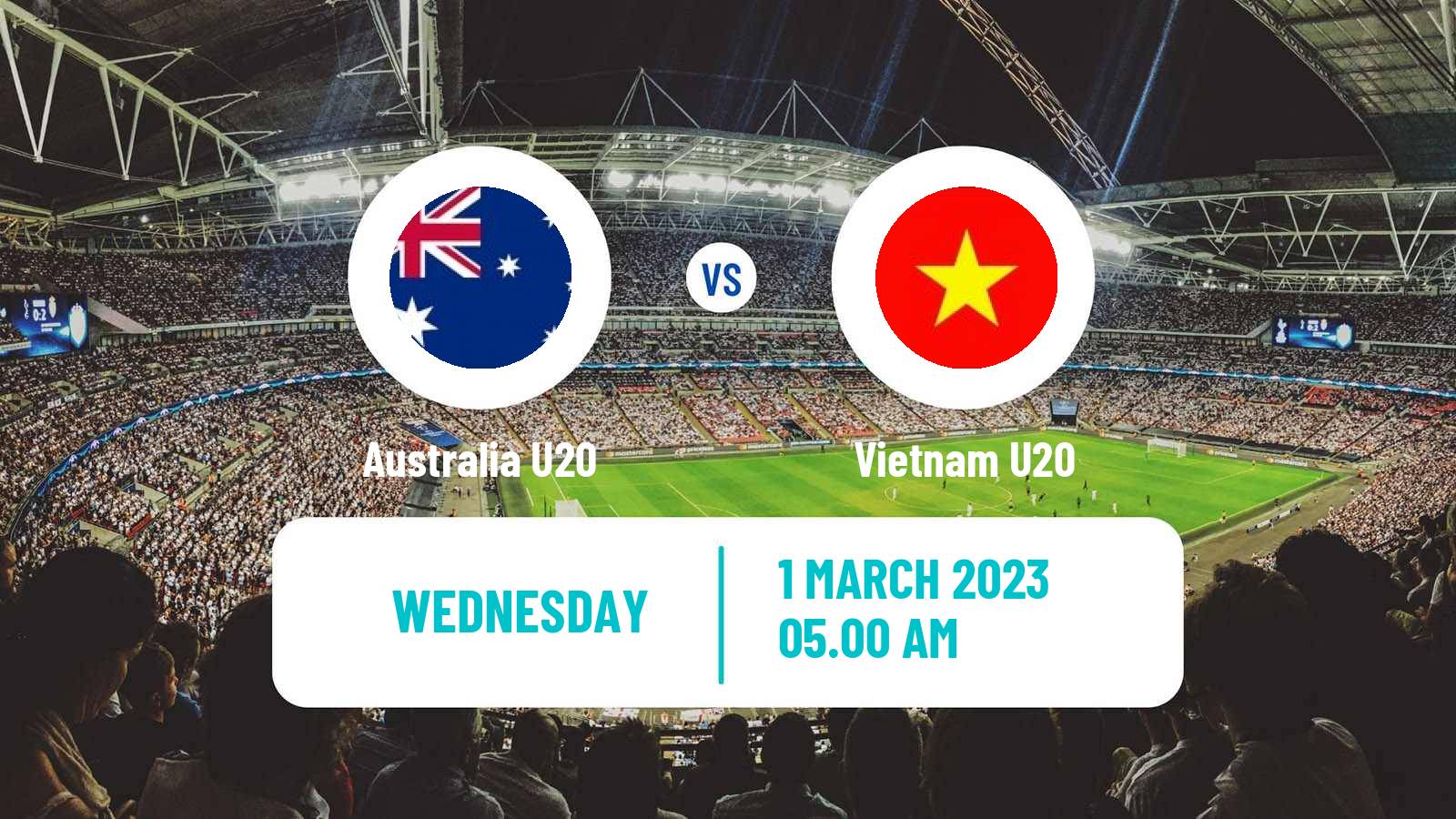 Soccer AFC Championship U20 Australia U20 - Vietnam U20