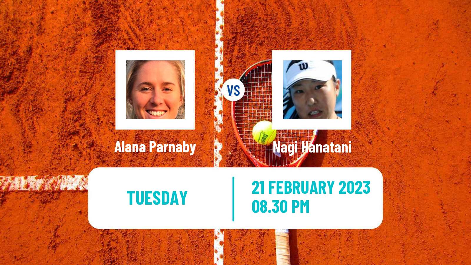 Tennis ITF Tournaments Alana Parnaby - Nagi Hanatani
