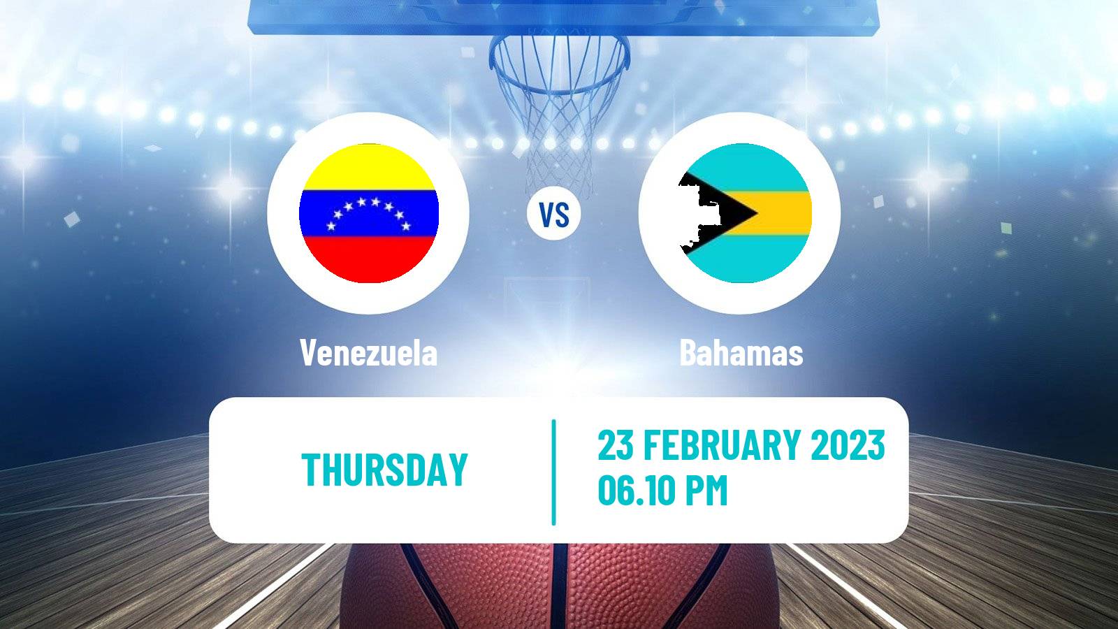 Basketball World Championship Basketball Venezuela - Bahamas