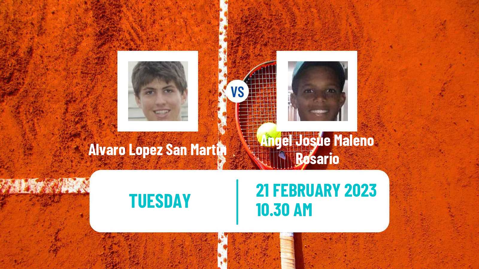 Tennis ITF Tournaments Alvaro Lopez San Martin - Angel Josue Maleno Rosario